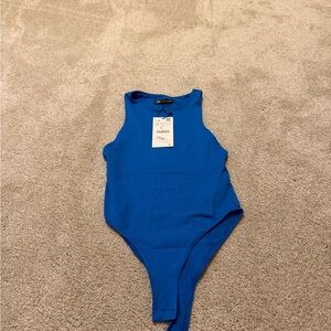 Zara Vibrant Blue Bodysuit